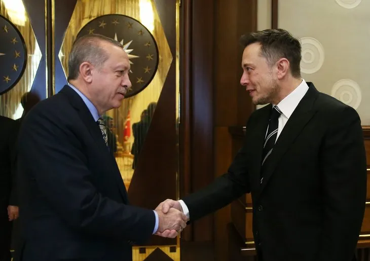 Tesla’nın kurucu Elon Musk, Cumhurbaşkanı Erdoğan ile görüştü