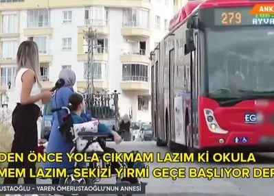 Yaren’in okul yolu çilesi