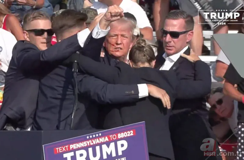 Eski ABD Başkanı Donald Trump'a silahlı saldırı! İşte suikastçı Thomas Matthew Crooks'un vurulma anı 3