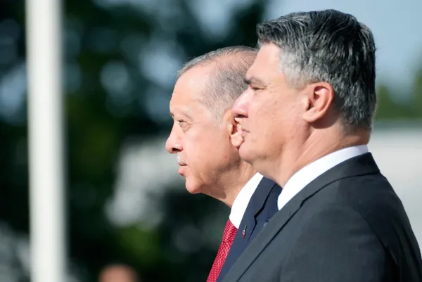 Son dakika: Başkan Erdoğan Hırvatistan’da! Balkan turunun son durağı | Sisak İslam kültür merkezi açılışına katıldı