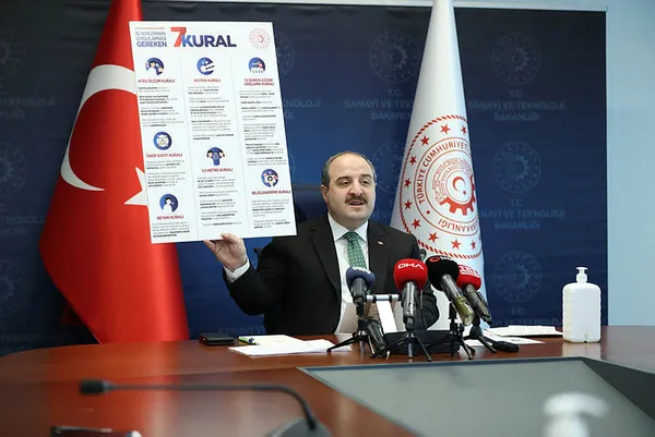 Sanayi ve Teknoloji Bakanı Varank'tan Corona virüs tedbirleri hakkında flaş açıklama - 1