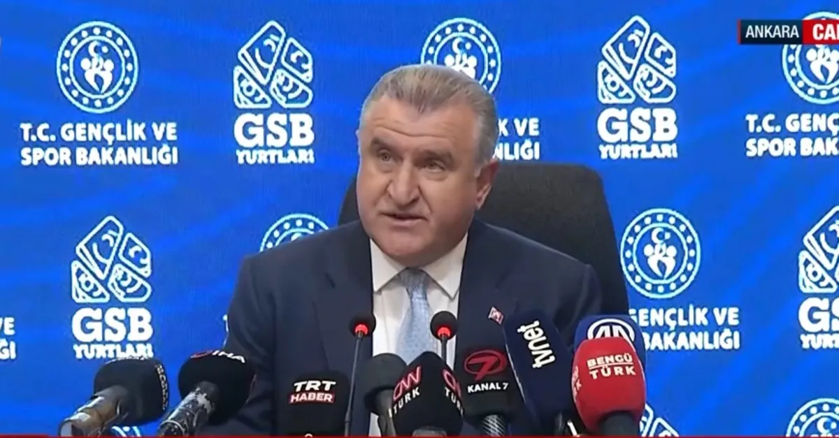 KYK yurt başvuruları ne zaman? Gençlik ve Spor Bakanı Osman Aşkın Bak'tan flaş açıklama