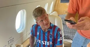 Andreas Cornelius Trabzon’a geldi