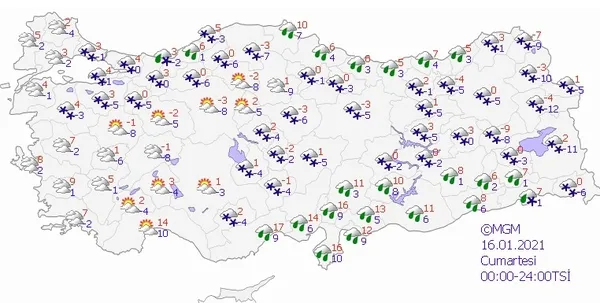 İstanbul'a 4 gün boyunca kar yağacak! Meteoroloji'den İstanbul'a kar yağışı uyarısı - 4