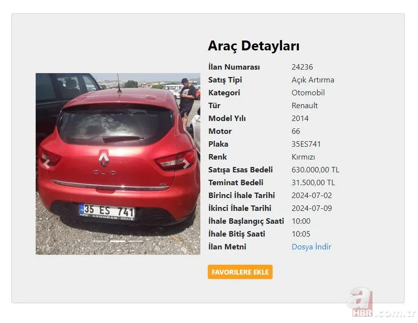 Ucuza satılık 2. el ilanlarını gören akın ediyor: SGK'dan satılık Fiat sadece 500 bin TL! 4