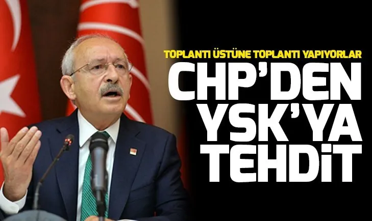 CHPden YSKya tehdit