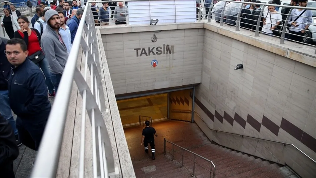 İstanbul Valiliği'nden yeni karar! Taksim metro istasyonu ve Taksim-Kabataş füniküler hattı kapatıldı