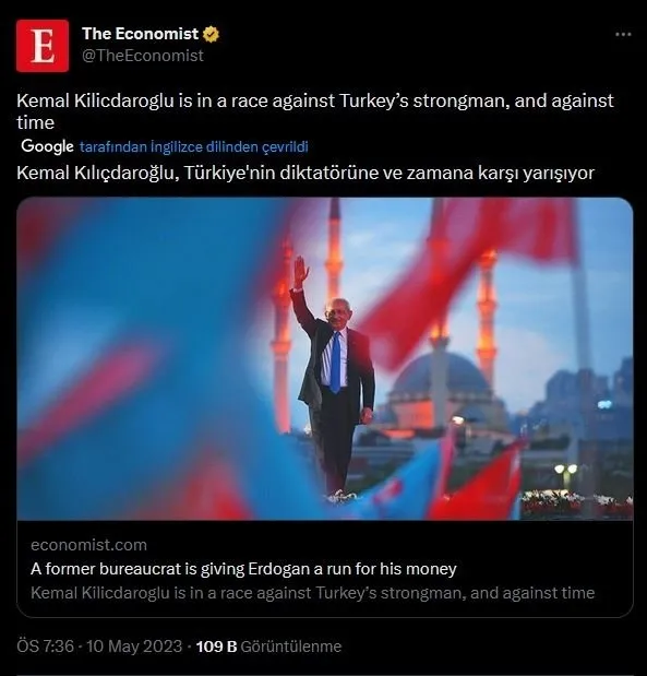 1683745166271.jpg İngiliz The Economist'in bitmeyen Kılıçdaroğlu aşkı! Parlatma yarışına girdiler! "Demirtaş'a özgürlük sağlayabilir" - 1