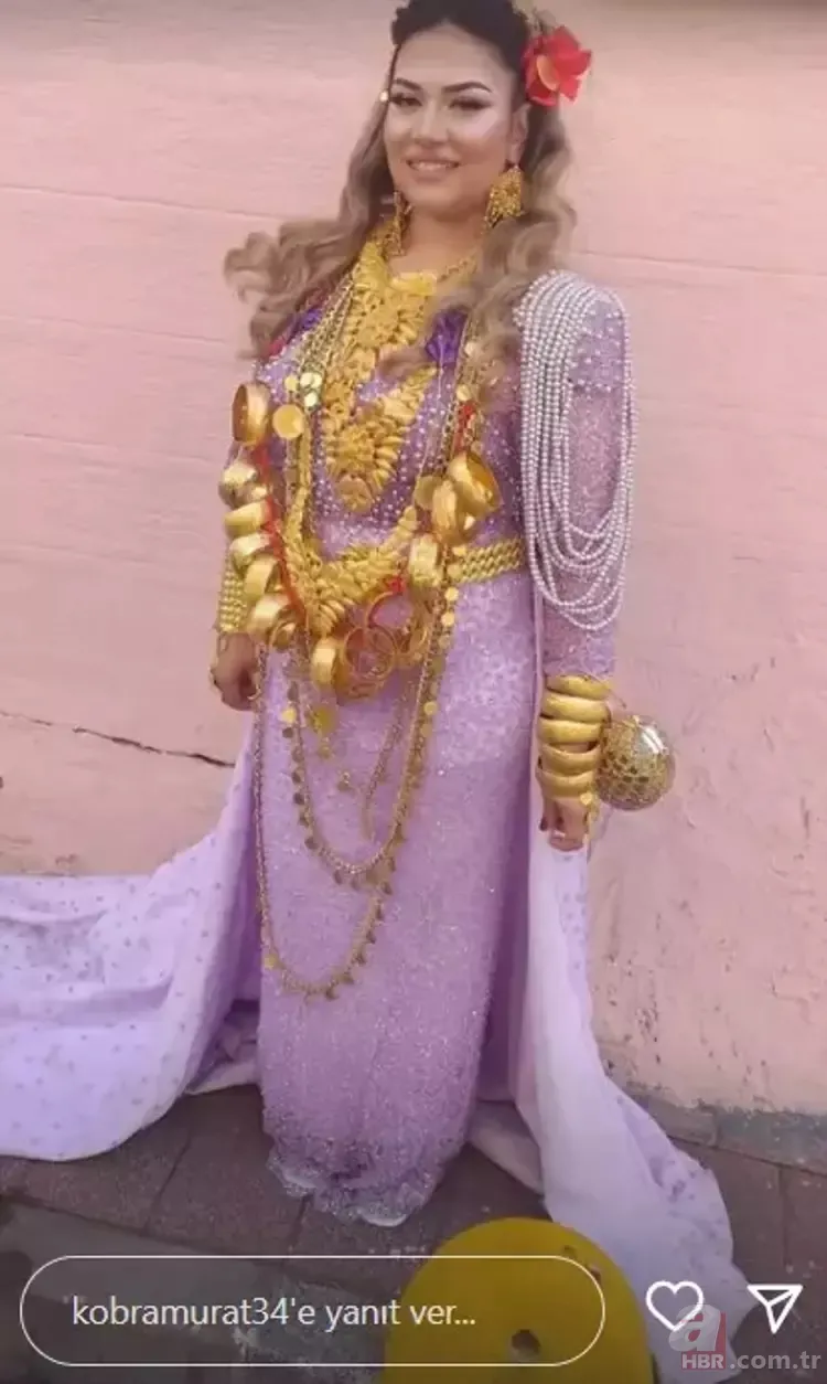 Kobra Murat 1 yaşındaki torununa altın yağdırdı 9