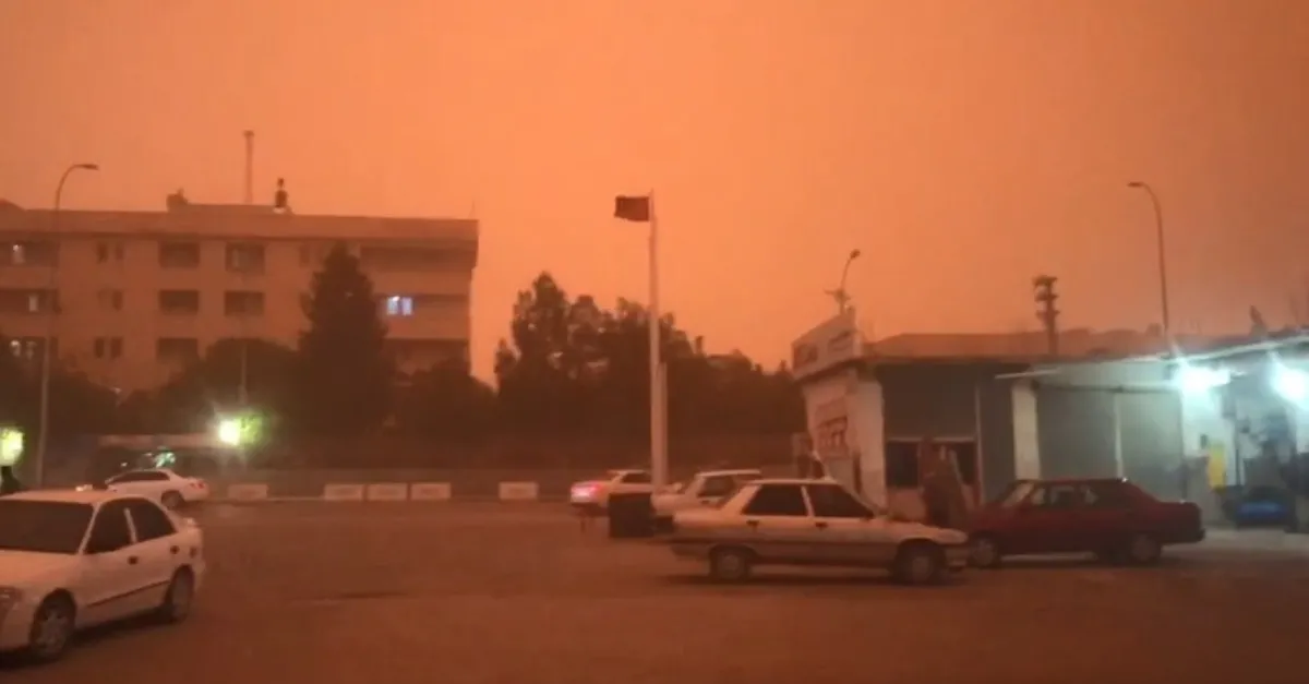 Şanlıurfa'ya kabus gibi çöktü! Her yer hızla kızıla boyandı
