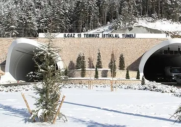 Ilgaz 15 Temmuz İstiklal Tüneli açıldı