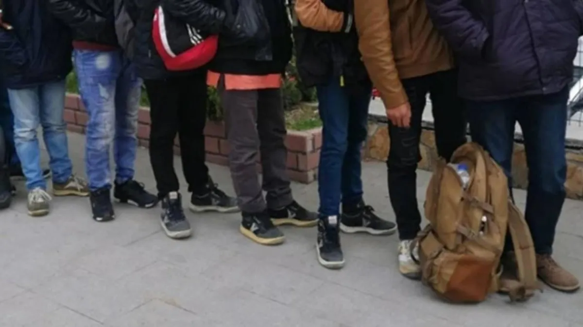 Tekirdağ'da 16 düzensiz göçmen yakalandı