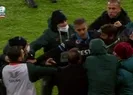 Maçta ortalık karıştı! Şoke eden görüntüler