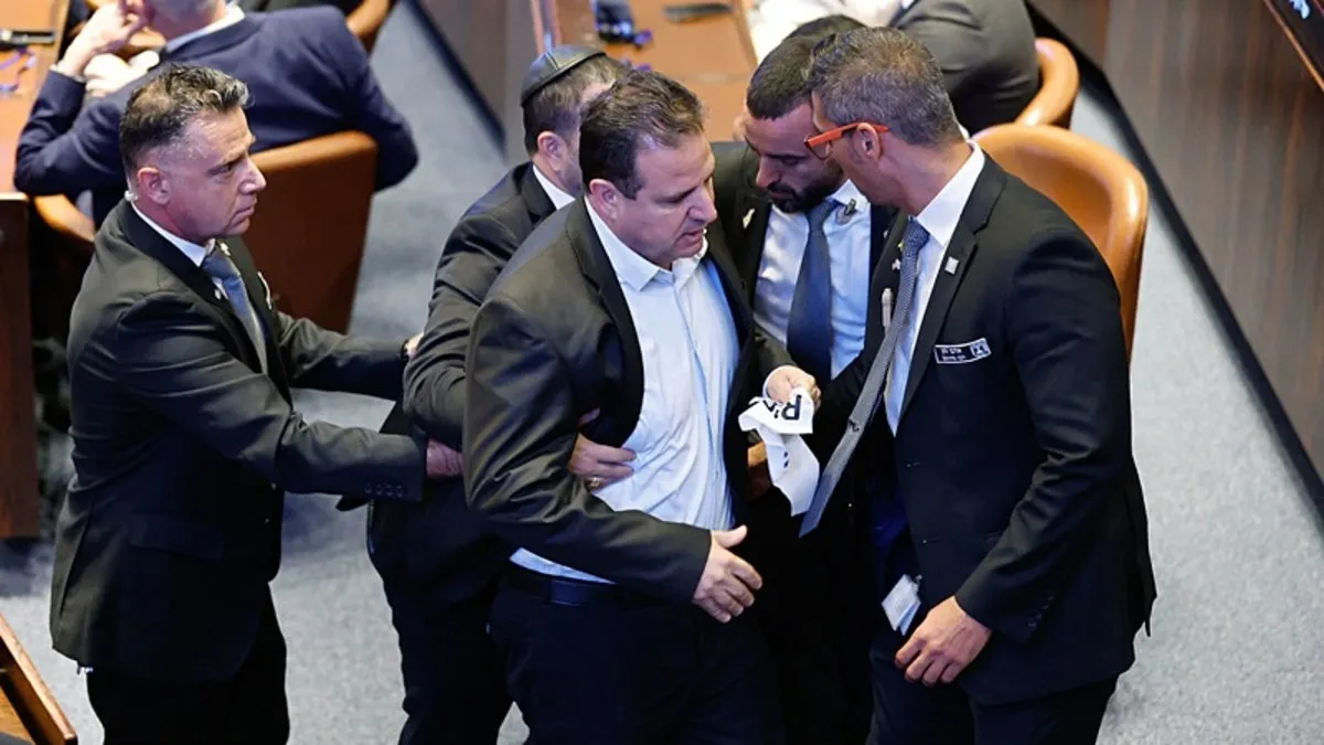 İsrail meclisinde Trump'ı protesto etmişti: Eymen Avde katilin planını anlattı! Netnayahu ateşkesi bozmaya çalışacak