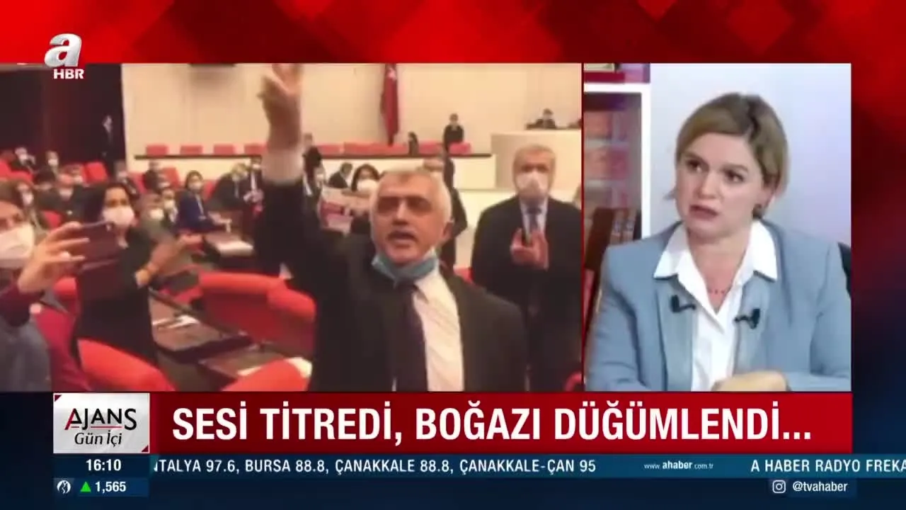 CHP'li Selin Sayek Böke'nin Ömer Faruk Gergerlioğlu kararı sonrası gözleri doldu! İşte HALK TV'de yaşanan o anlar