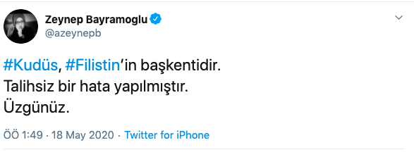 A Haber’den ’Kudüs’ açıklaması: Bu hata bizleri derinden üzdü