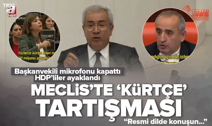 Meclis’te ’Kürtçe’ tartışması