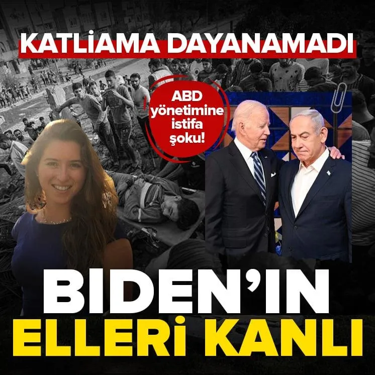 Biden yönetimine istifa şoku!