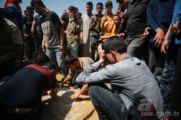 Filistinli çocuğun şehit babasına yürek yakan vedası: Allah yolunu açık etsin