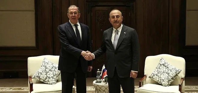 Dışişleri Bakanı Mevlüt Çavuşoğlu, Rusya Dışişleri Bakanı Sergey Lavrov ile görüştü!