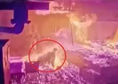 Fabrikada patlama anı kamerada