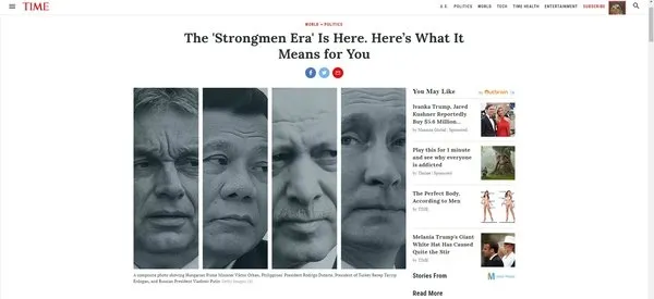 Time'da Erdoğan için küstah ifadeler - 1