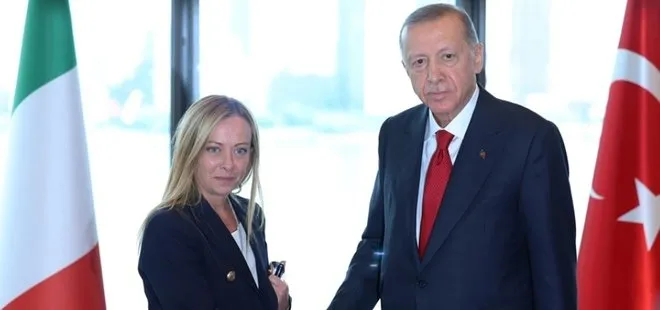 Başkan Erdoğan’dan Gazze diplomasisi! İtalya Başbakanı Giorgia Meloni ile görüştü...