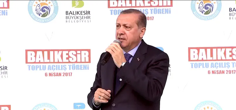 Cumhurbaşkanı Erdoğan'dan Balıkesir'e doğalgaz müjdesi