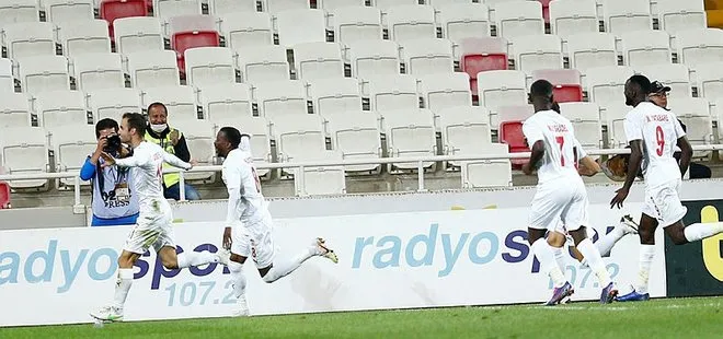 Sivasspor - Dinamo Batumi ile 1-1 berabere kalarak tur atladı