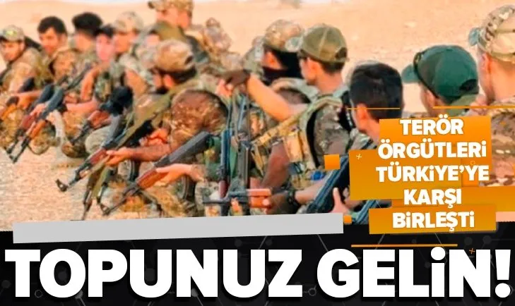 PKK ile Haşdi Şabi Türkiye'ye karşı anlaştı! Alçak birliktelik