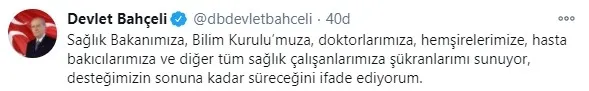 MHP Genel Başkanı Devlet Bahçeli: 2021 huzur dolu bir dönemin miladı olacak - 2