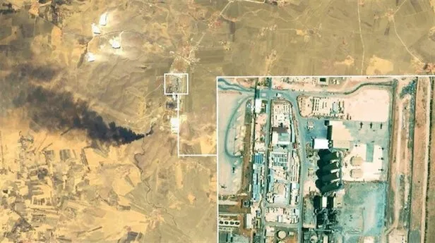ABD savaş uçakları, Ayn el Arab'taki ABD üssünü bombaladı - 1