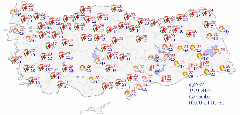 Meteoroloji uyardı! Sıcaklıklar 8 derece düşecek, İstanbul'da yağış başlayacak - 4