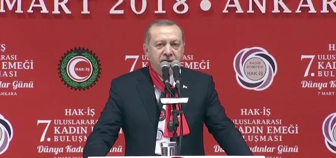 Cumhurbaşkanı Erdoğan: Bunlar sadece şovmen!
