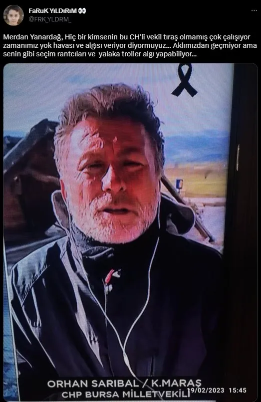 CHP yandaşı Merdan Yanardağ bakanların sakalını hedef aldı! CHP’li siyasilerin görüntüleri ortaya çıkınca algı suya düştü!