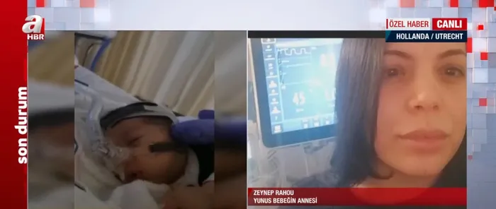 Türkiye Yunus bebek için harekete geçti! A Haber’in sesini duyurduğu aile için Hollanda’ya uçak gidecek! Acılı anne: Dünyaya çağrı yaptım tek Erdoğan duydu