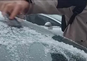Erzurum sis ve kara teslim oldu