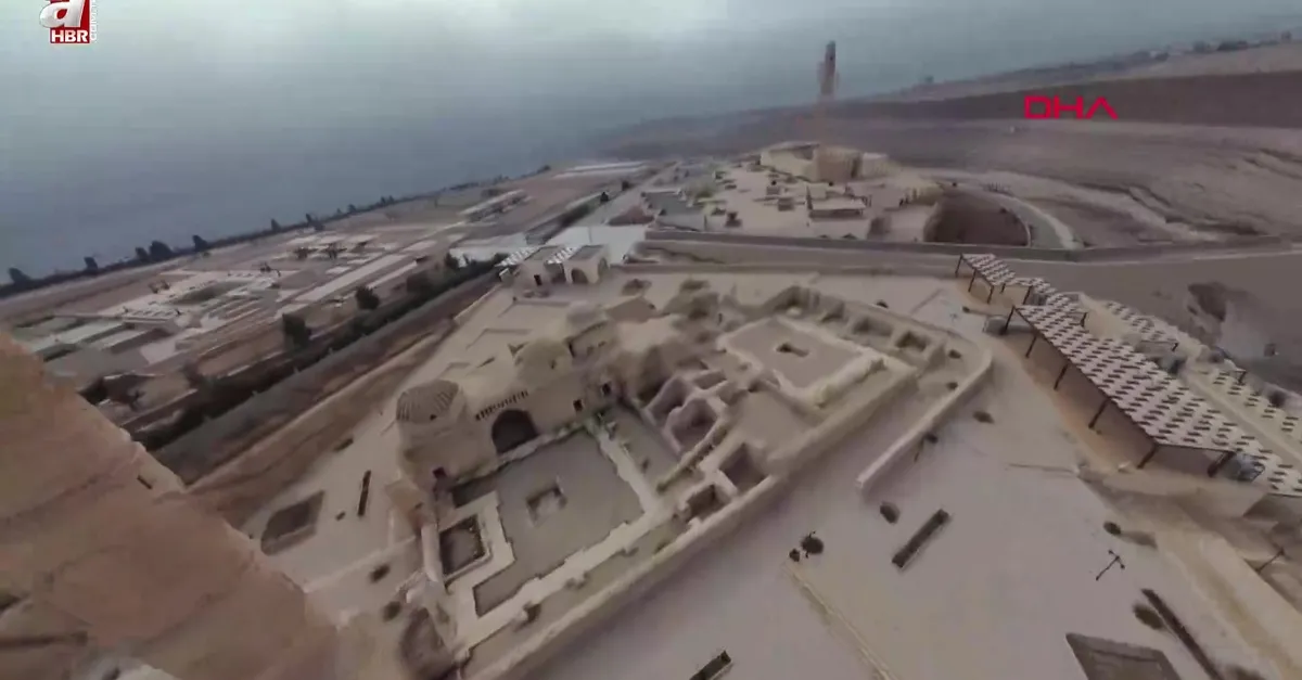 Hasankeyf Müzesi, dronla görüntülendi