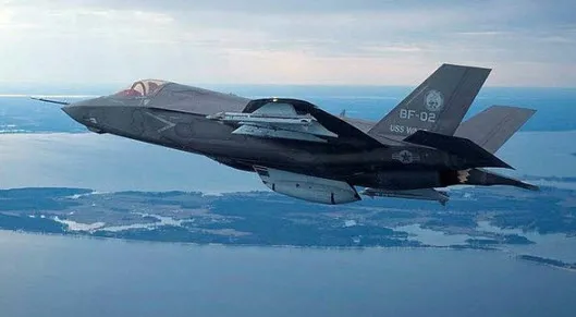 Çin basını uydu görüntülerini paylaştı! ABD'nin F-35'leri tespit edildi - 4