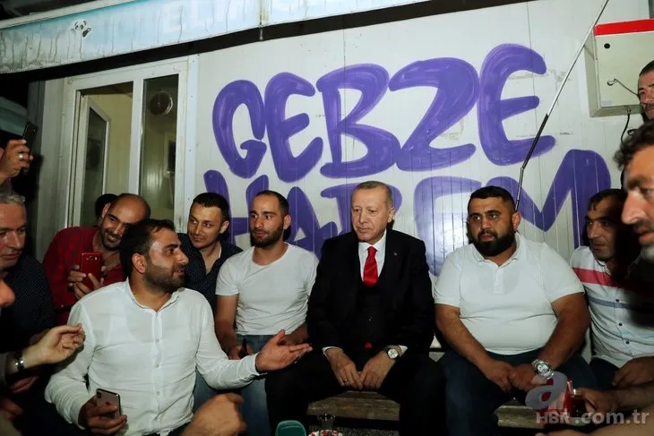 Başkan Erdoğan'dan Üsküdar'da sürpriz ziyaret