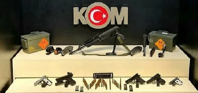 Van'da silah ve mühimmat ele geçirildi