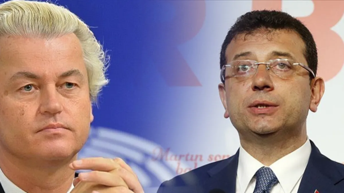 İmamoğlu'na bir destek de İslam düşmanı ırkçı Wilders'dan! Yine Başkan Erdoğan'ı hedef aldı