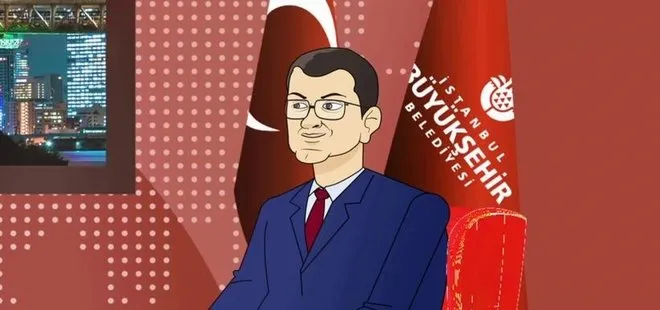 Pardon adın neydi? MHP İstanbul İl Başkanlığı’ndan Ekrem İmamoğlu’nu tiye alan animasyon!  Sosyal medyada gündem oldu