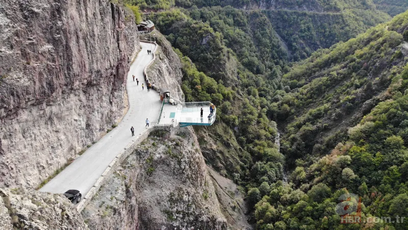 Türkiye'nin en yüksek cam seyir terasına yoğun ilgi 11