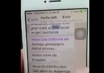 FETÖ'cülerden WhatsApp'tan 'vur' talimatı