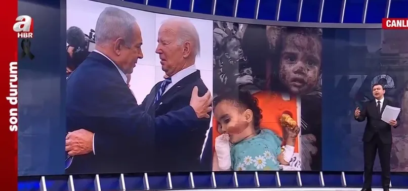 ABD Başkanı Biden ölümü kucakladı, Gazzeli bebek ekmeği yaşamı tuttu