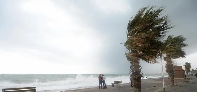 Akdeniz’de fırtına uyarısı