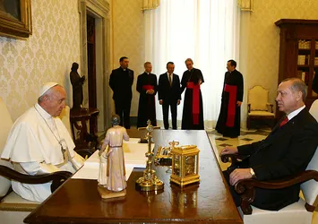 Erdoğan-Papa görüşmesiyle ilgili açıklama