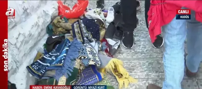Kudüs’te kritik Cuma: İsrail namaz sonrası Müslümanlara gaz bombası attı! A Haber Mescid-i Aksa'da - 5