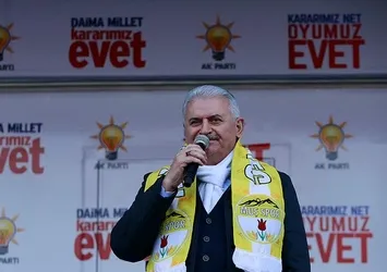 Başbakan Yıldırım, Muş'ta halka seslendi
